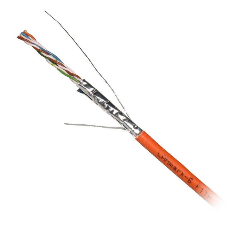 N100.491 LANconnect/LANmark-5 F1/UTP AWG24 Cat 5e 155MHz LSZH Orange 305m box