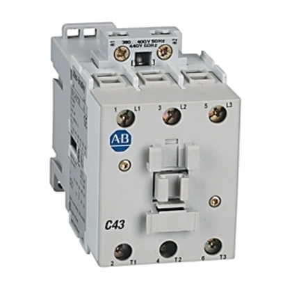 100-C43KF10 Contactor, 43 A, 3P, 230VAC Coil 1NO/0NC