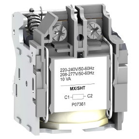 LV429387 Compact NSX - déclencheur voltmétrique MX - 220-240V 50/60Hz et 208-277V 60Hz