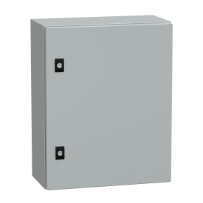 NSYCRN54200 Porte simple CRN spatiale sans mount.plate. H500xW400xD200 IP66 IK10 RAL7035..