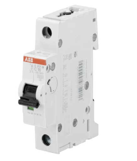 [ABB2CDS271001R0104] 2CDS271001R0104 Disjoncteur miniature - S200M - 1P - C - 10 ampères