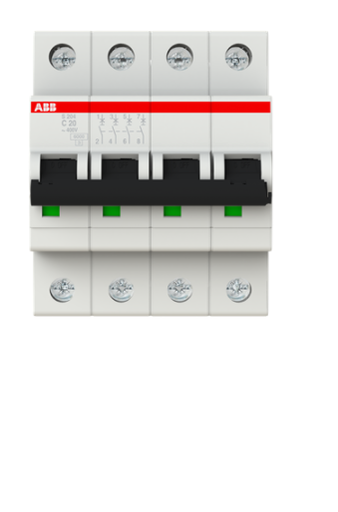 [ABB2CDS274001R0104] 2CDS274001R0104 Disjoncteur miniature - S200M - 4P - C - 10 ampères