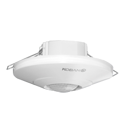 [TEM0775860] KDP1 360FP Code: 0775860 Détecteur de présence par technologie PIR, montage encastré ou en saillie au plafond