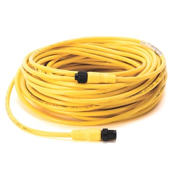 [889D-F4ACDM-2] 889D-F4ACDM-2 Patchcord:DCMicro(M12),Female,Straight,4-Pin,PVC,Yellow 22AWG