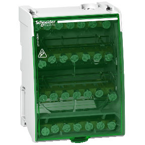 [LGY410028] LGY410028 Linergy DS - répartiteur étagé tétrapolaire - 100A - 4x7 trous
